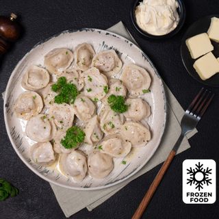 Mrożone Pielmieni Z Kurczakiem I Wieprzowiną 500g