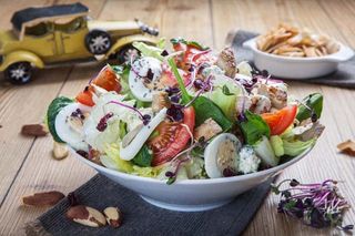 Nr. 4 - Turkey & blue cheese salad