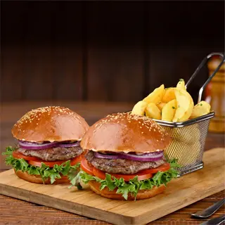 Beef and Chicken Burger