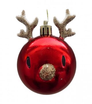 (207286) Ukras za jelku Kugla jelen 3/1 6cm 01220963