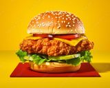 Fried Chicken Burger