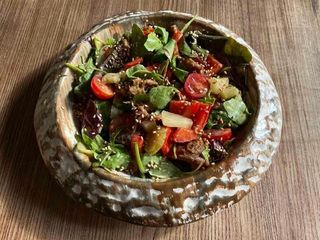 Салат з яловичиною та перцем гриль (350g)