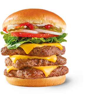 Wendy's Triple Бургер