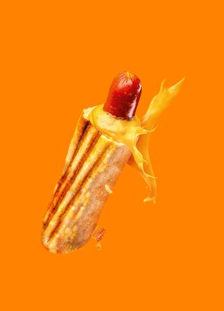 Хот-дог «чиз френч-дог»/ Hot dog ''cheese french-dog''