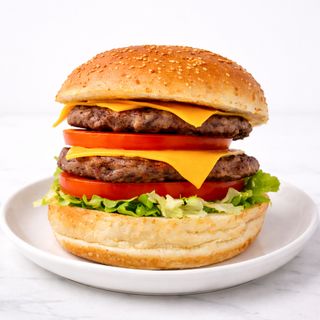 Humburguesa Doble De Ternera