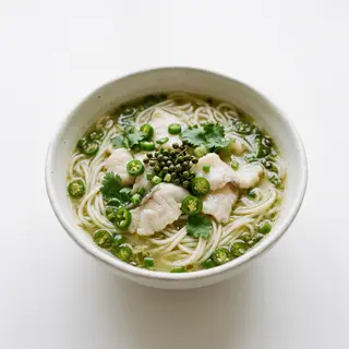 Mixian De Pescado Con Pimienta Verde