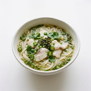 Mixian De Pescado Con Pimienta Verde