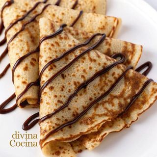 Crepe poulet champignons 