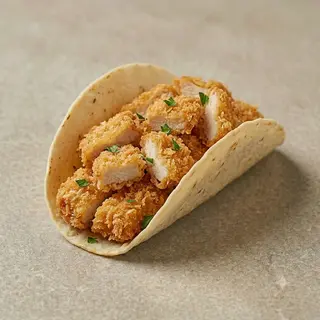 Taco De Pollo Rebozado