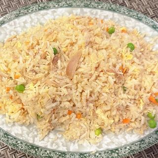 arroz frito con pollo