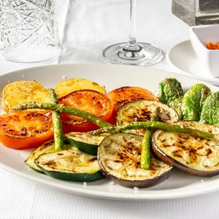 Verduras de temporada a la parrilla