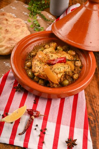 Tajine de poulet Roumi
