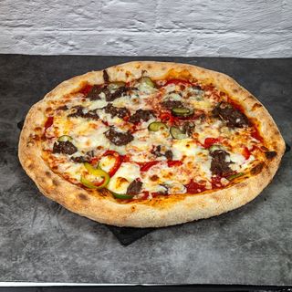 Пица Beef Bomb (29см, 600кал, 38г протеин)