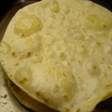 Papadum with pickly tray