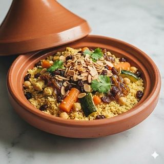 Couscous con pollo e verdure