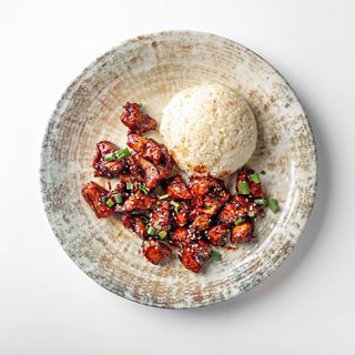 Курица в кисло сладком соусе 