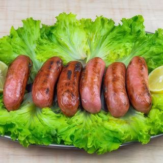 Uma Dose de Salsicha  na brasa 6 Unidades