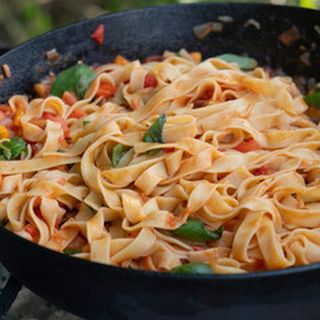 Талиатели със зеленчуци