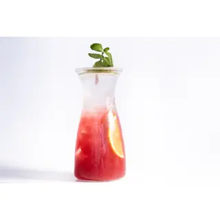 Strawberry Sunrise Lemonade