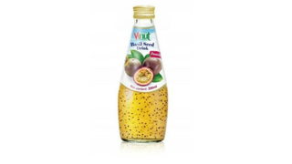 Napój Passion Fruit z nasionami bazylii 290ml