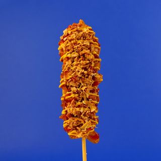 Corn dog honey onion dog