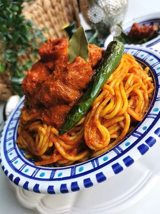 Spaghetti Agneau