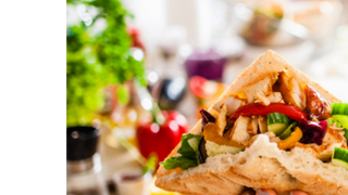 Kebab w bu��ce samo mięso - Średni