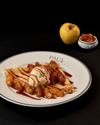 Crêpe PAUL pommes caramel beurre salé