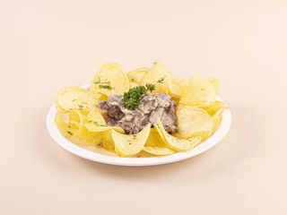 Телятина в сливочном соусе (250 гр.)