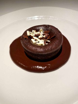 Coulant Bañado De Chocolate