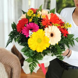 Ramo de 10  Gerberas