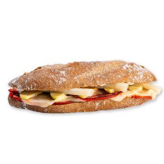 Bocadillo Lomo Papos