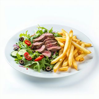 Plato Combinado De Dados De Solomillo