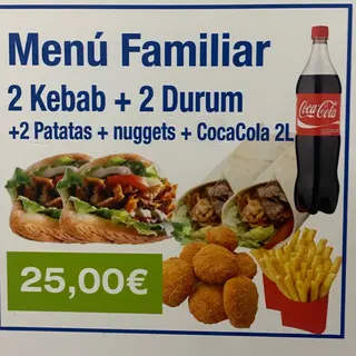 Menú Familiar