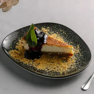 Blueberry cheesecake