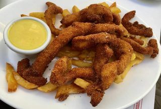 Plato De Stiks De Pollo