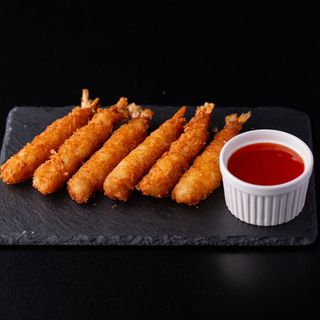 კრევეტები პანკოში