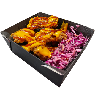 Chicken Box Large (2 pax) 2 Raciones Pollo +2 Salsas +Esd. de Col +2 Bebida