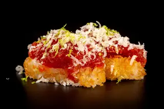 020 Crispy rice tuna 4 pezzi