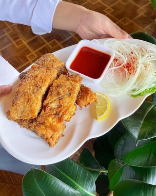 Сазан жареный по-домашнему