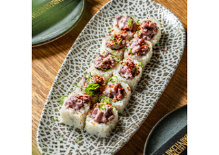 Uramaki de Pulpo al Olivo