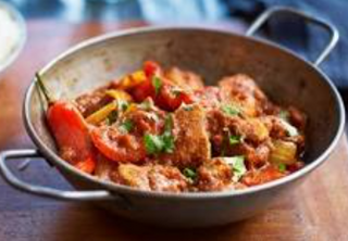 Plato De Pollo Jalfrezi