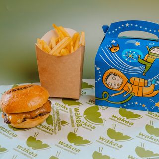Wakea Menu infantil burger ternera