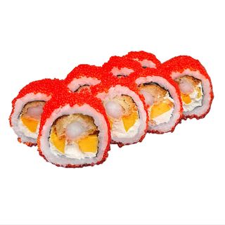 California z krewetką w tempurze i mango