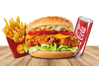4 Zinger burger