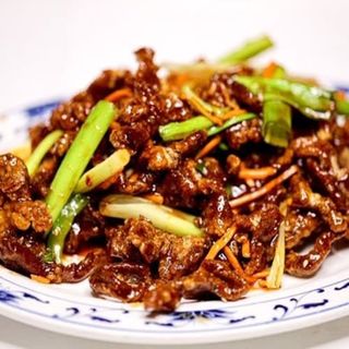 Ternera con salsa sechuan (picante)