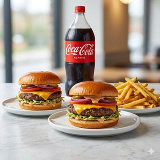 Oferta 2 Hamburguesa