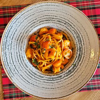 Spaghete cu creveți