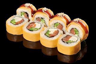 Рол Чедер рол з лососем (8шт/255г)