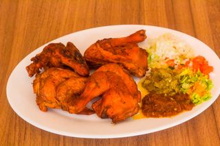 1 Poulet Braisé + Attiéké